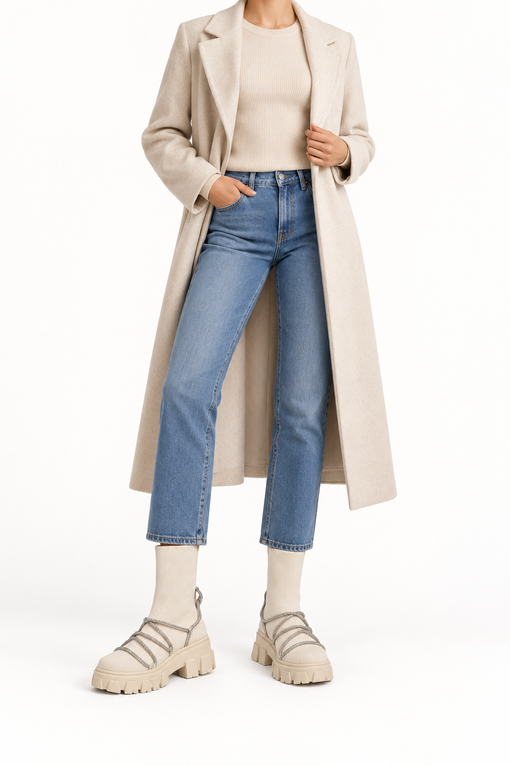 Bottines à brides Solange — inspiration de tenue harmonisée