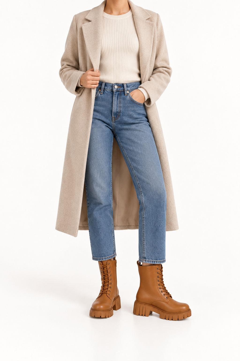 Bottines à lacets Aïcha — inspiration de tenue harmonisée