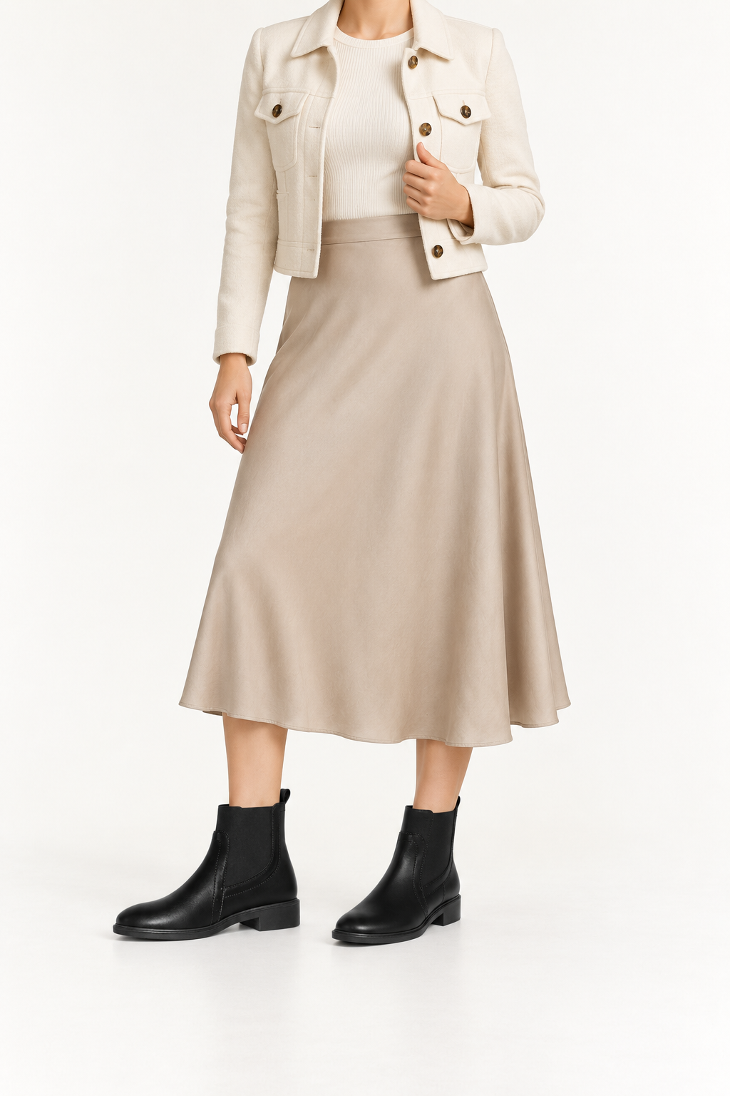 Bottines Chelsea Cybèle — inspiration de tenue harmonisée