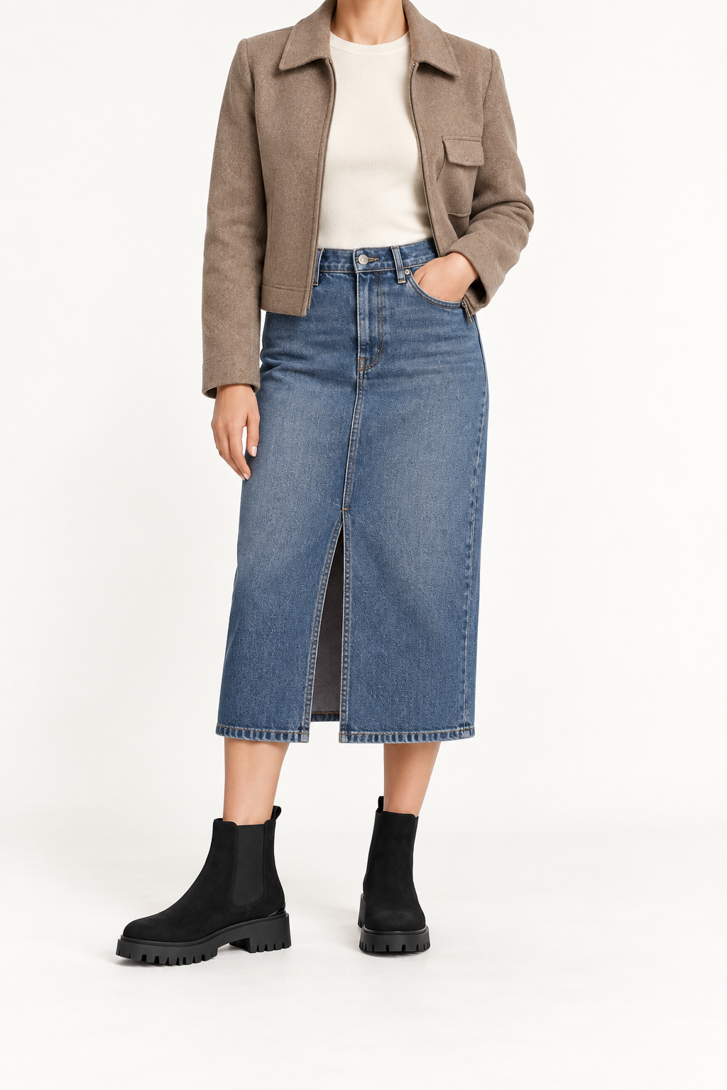 Bottines Suzanne — inspiration de tenue harmonisée