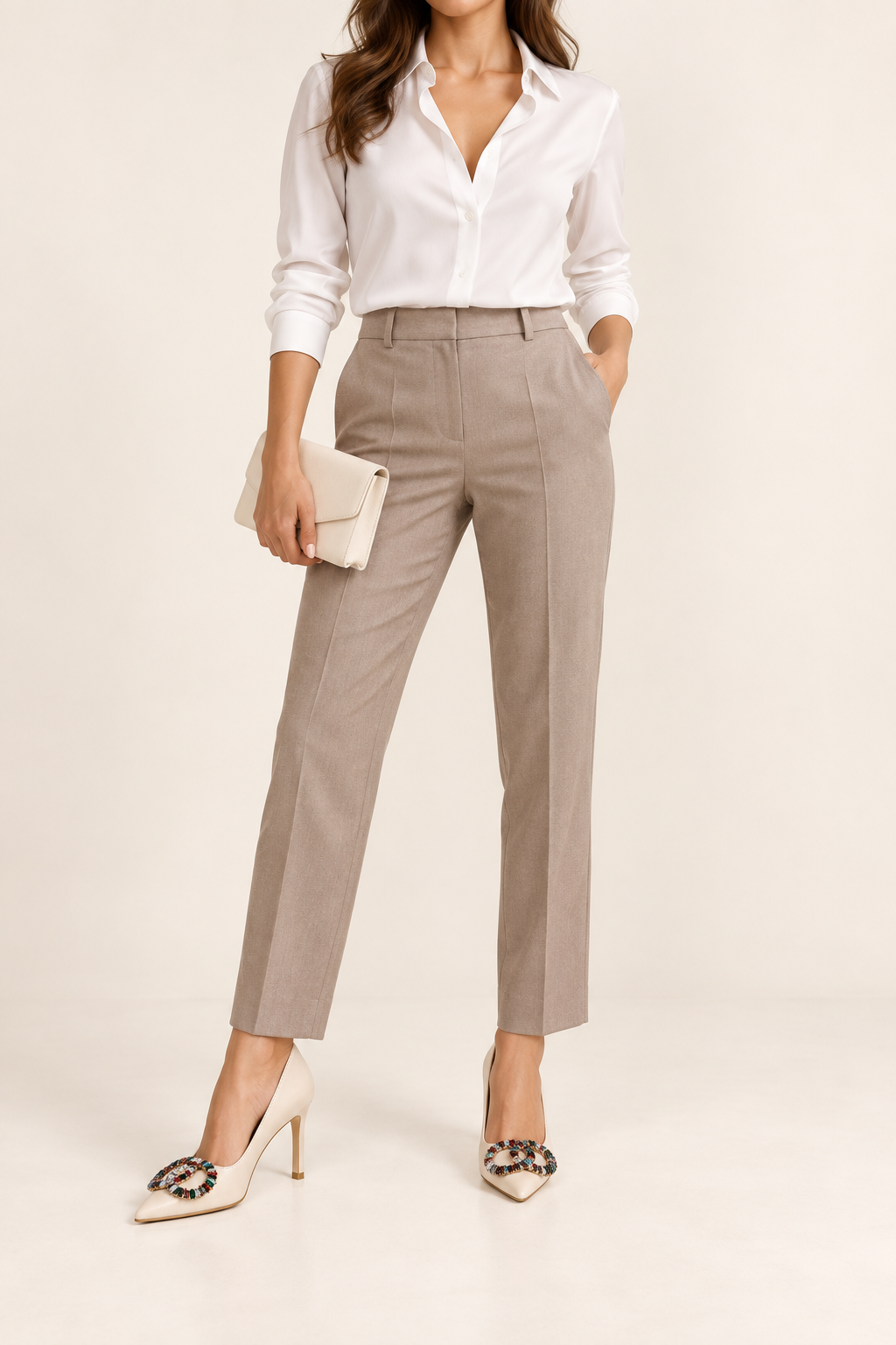 Escarpins à bijou Pauline — inspiration de tenue harmonisée