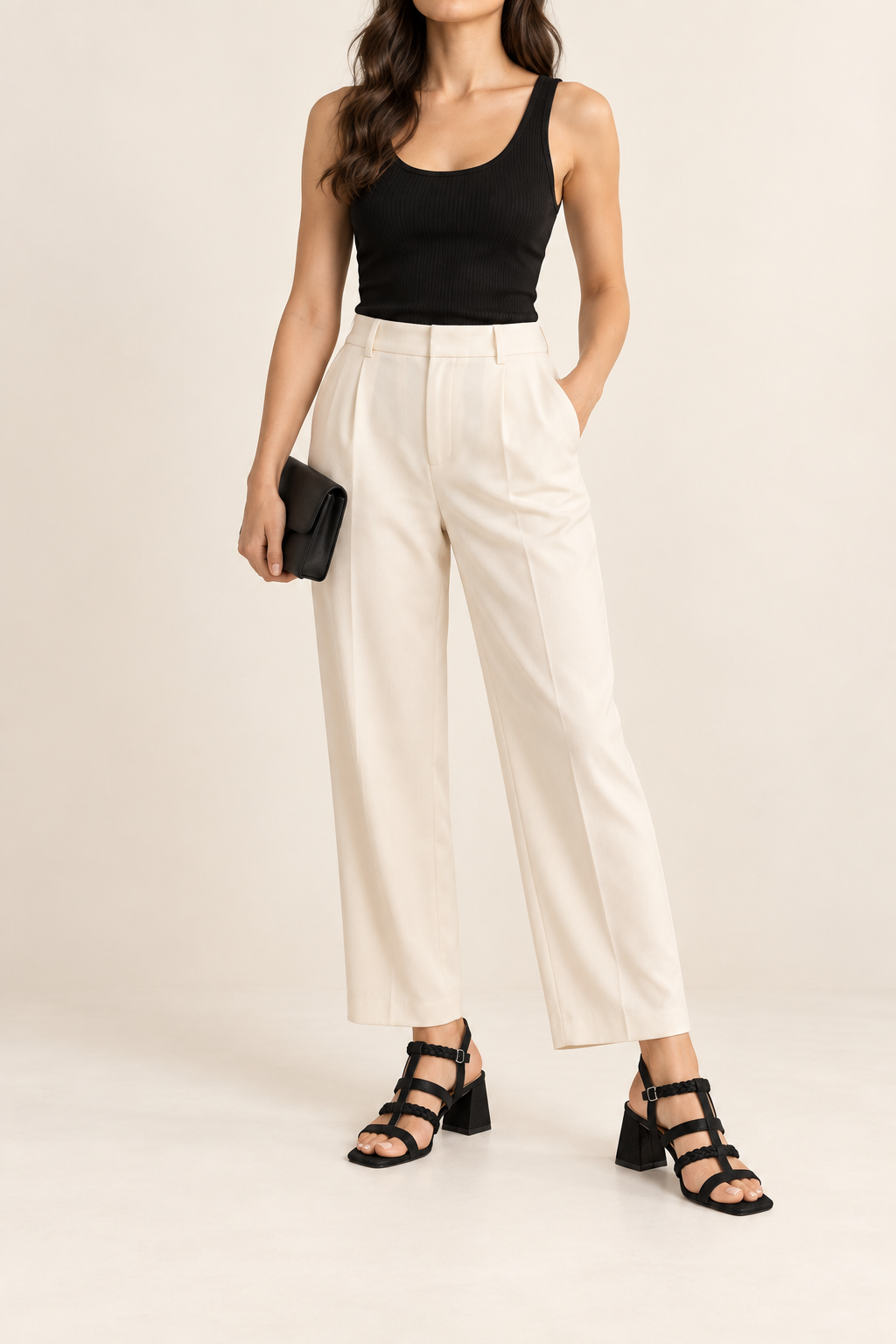 Sandales à talon Capucine — inspiration de tenue harmonisée
