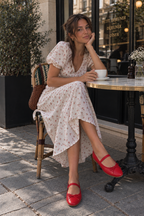 Ballerine Rouge, vue portee