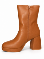 Bottines Chelsea Faustine — Camel, vue complémentaire