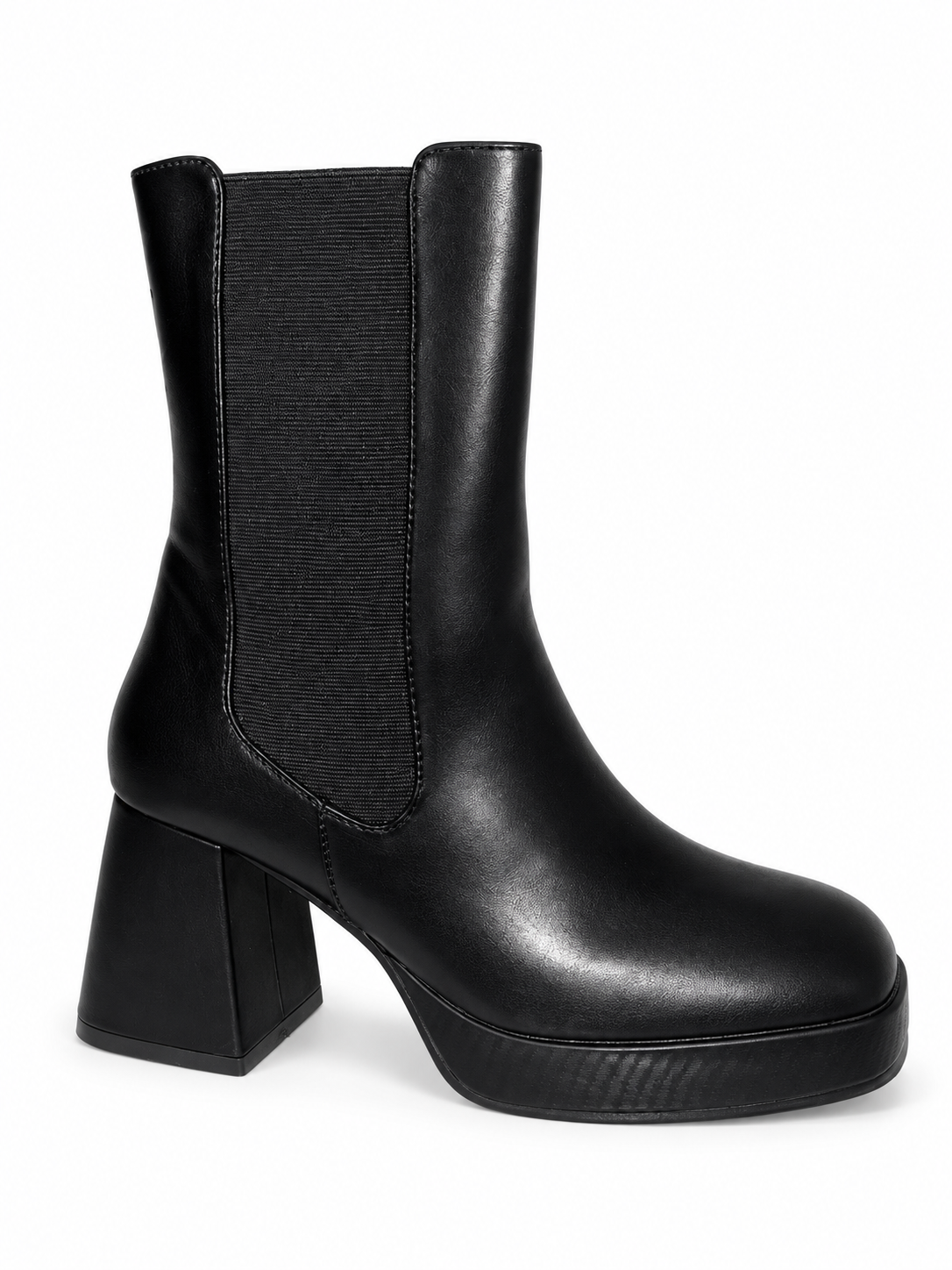 Bottines Chelsea Faustine — Noir, vue produit