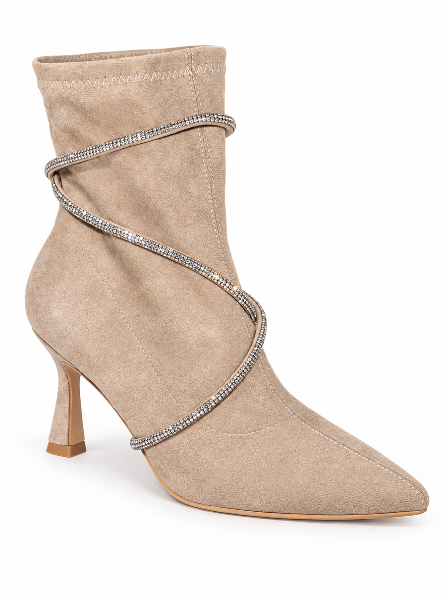 Bottines strass Éléna