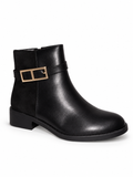 Bottines à boucle Ninon — Noir, vue produit