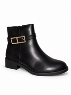 Bottines à boucle Ninon — Noir, vue produit