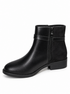 Bottines à boucle Ninon — Noir, vue complémentaire