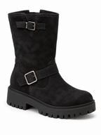 Bottines à deux boucles Juliana — Noir, vue produit