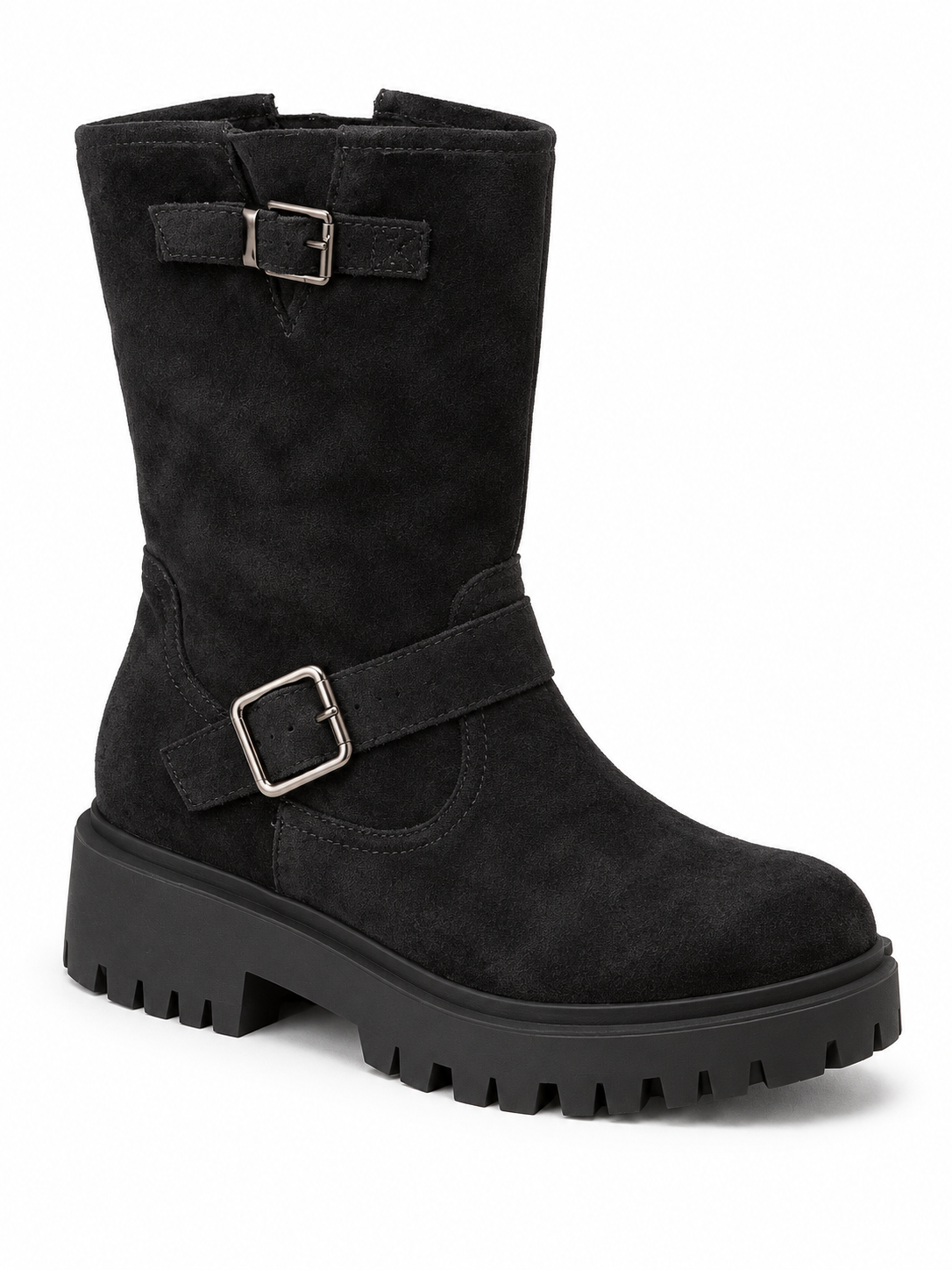 Bottines à deux boucles Juliana — Noir, vue produit