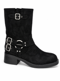 Bottes motardes Olympe — Noir, vue produit