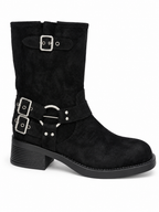 Bottes motardes Olympe — Noir, vue produit