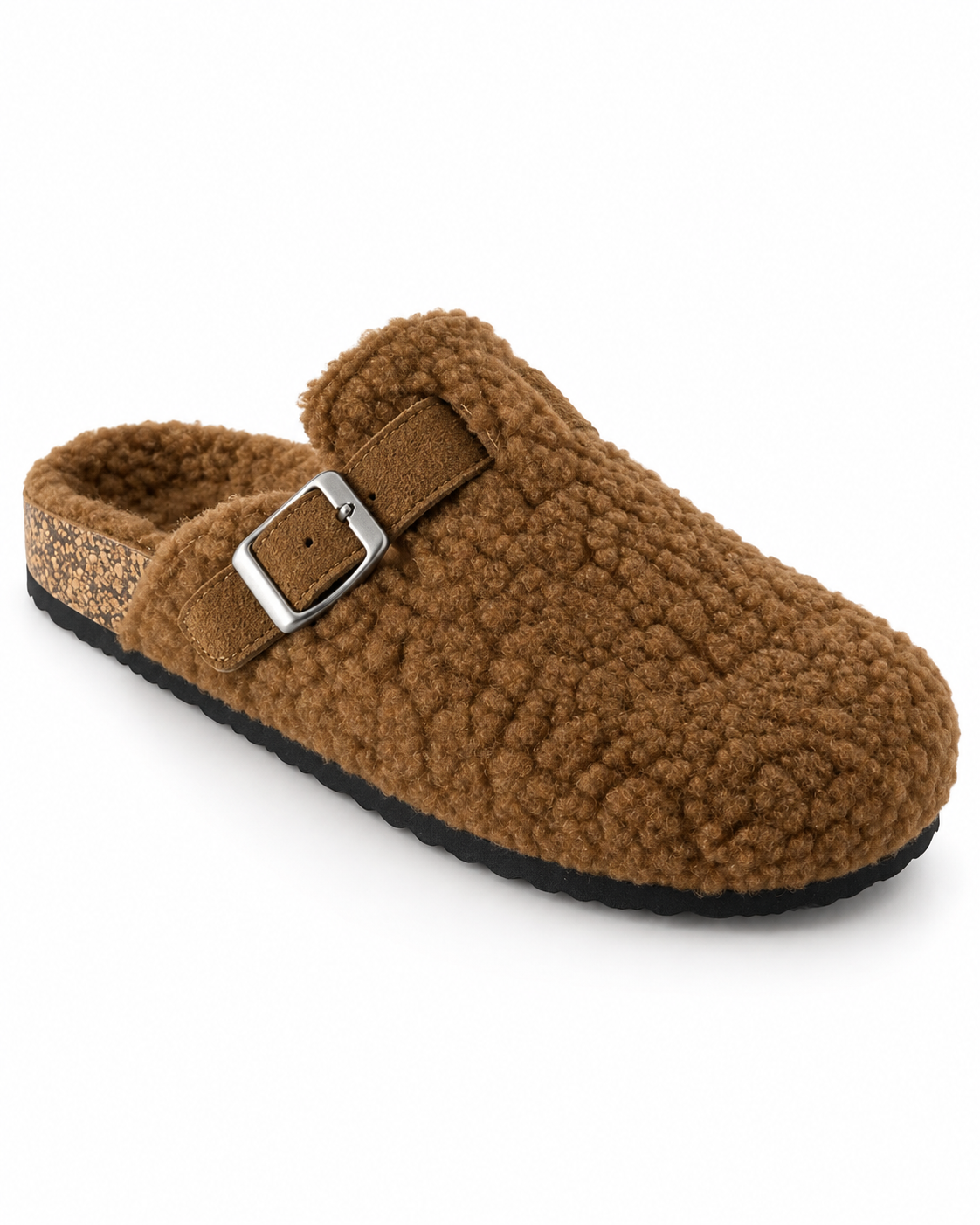 Sabots fourrés Camel, vue produit