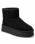 Bottines fourrées Noir, vue produit