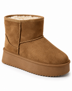 Bottines fourrées Camel, vue produit