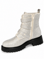 Bottines à boucles Safia — Argenté, vue complémentaire