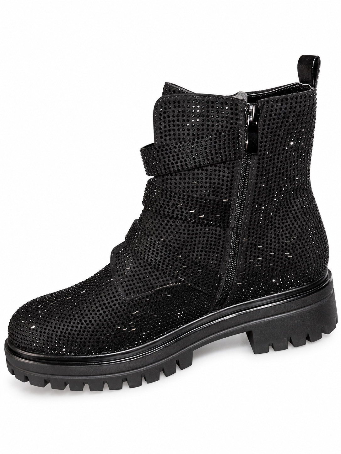 Bottines à boucles Safia — Noir, vue produit