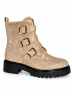 Bottines à boucles Safia — Or, vue produit