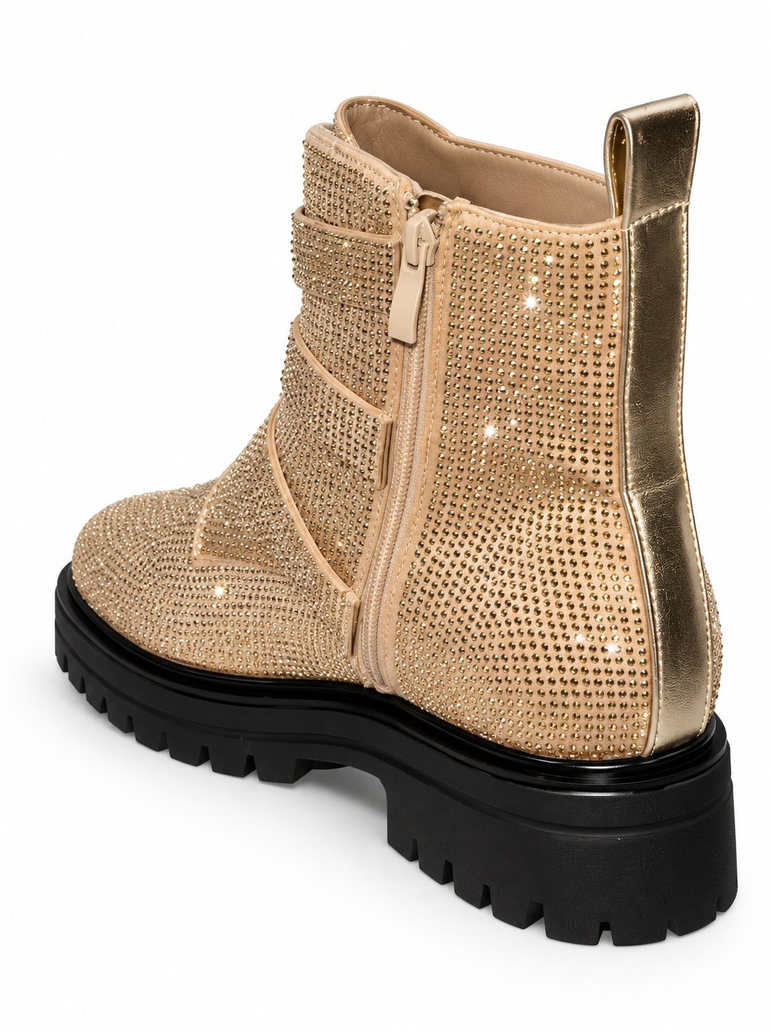 Bottines à boucles Safia — Or, vue complémentaire