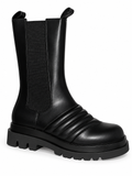 Vaynis — Bottines matelassées Nell Noir, vue produit