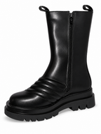 Vaynis — Bottines matelassées Nell Noir, vue produit