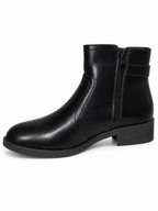 Vaynis — Bottines à petit talon Félicie Noir, vue produit