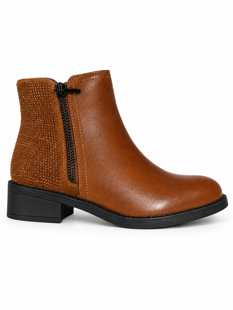 Bottines zippées Daphné