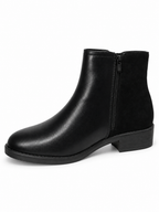 Vaynis — Bottines zippées Daphné Noir, vue produit