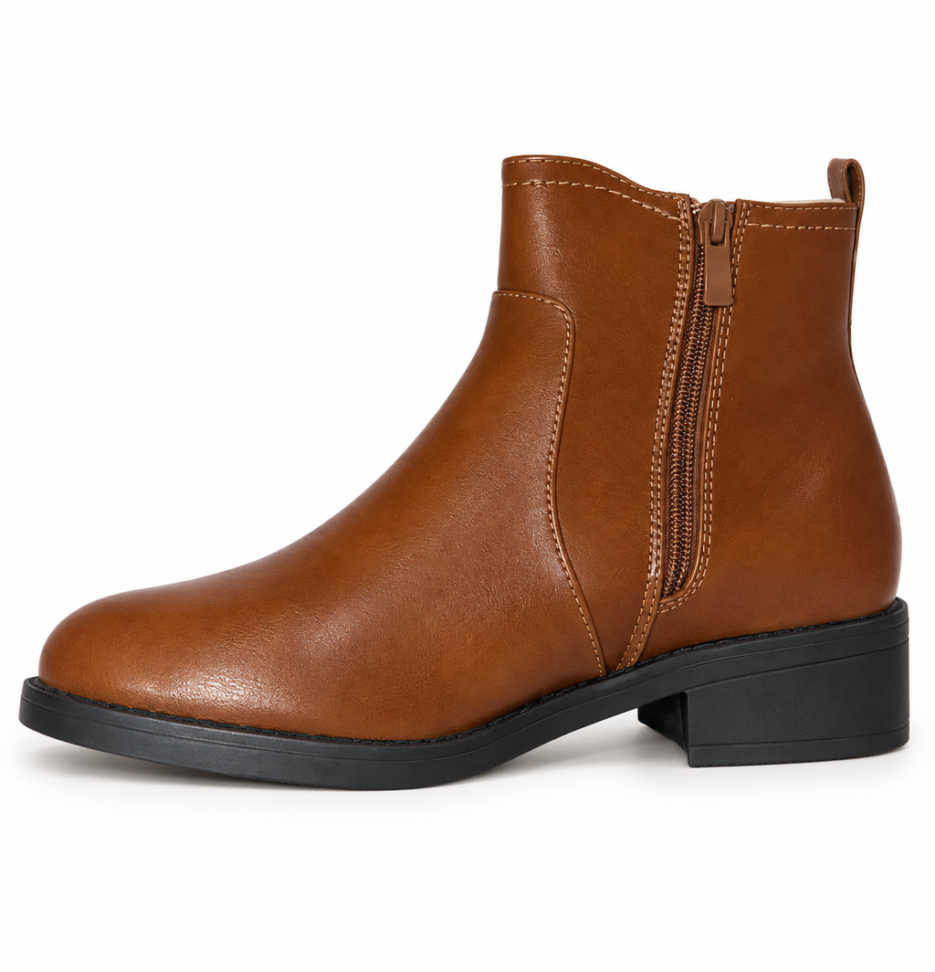Vaynis — Bottines Chelsea Maud Camel, vue produit