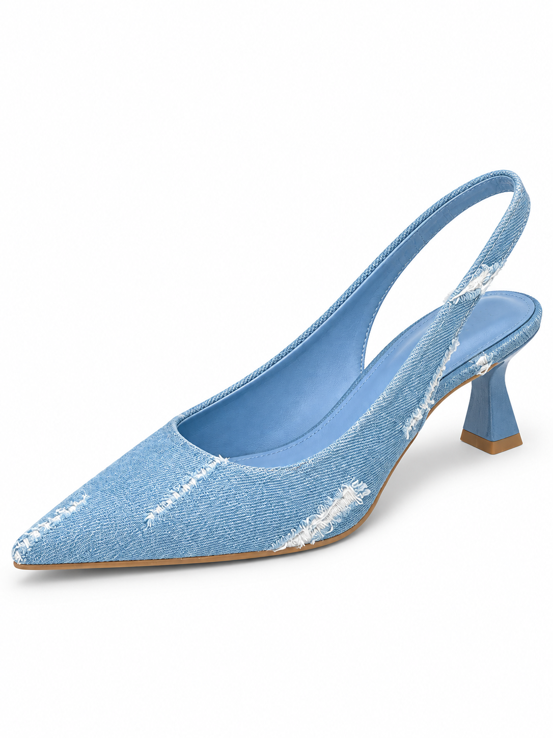 Vaynis — Escarpins vernis Bleuette Bleu, vue produit