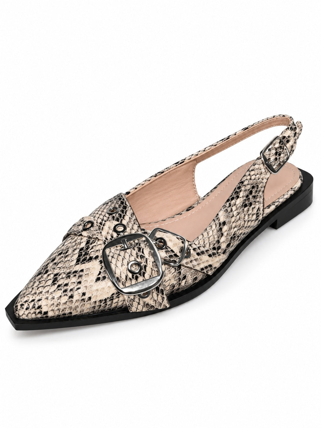 Vaynis — Ballerines à boucle Soraya Serpent, vue produit