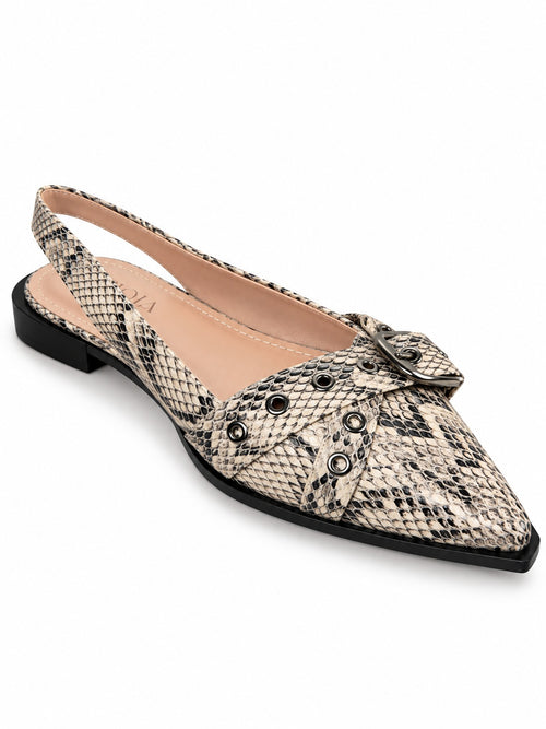 Vaynis — Ballerines à boucle Soraya Serpent, vue produit