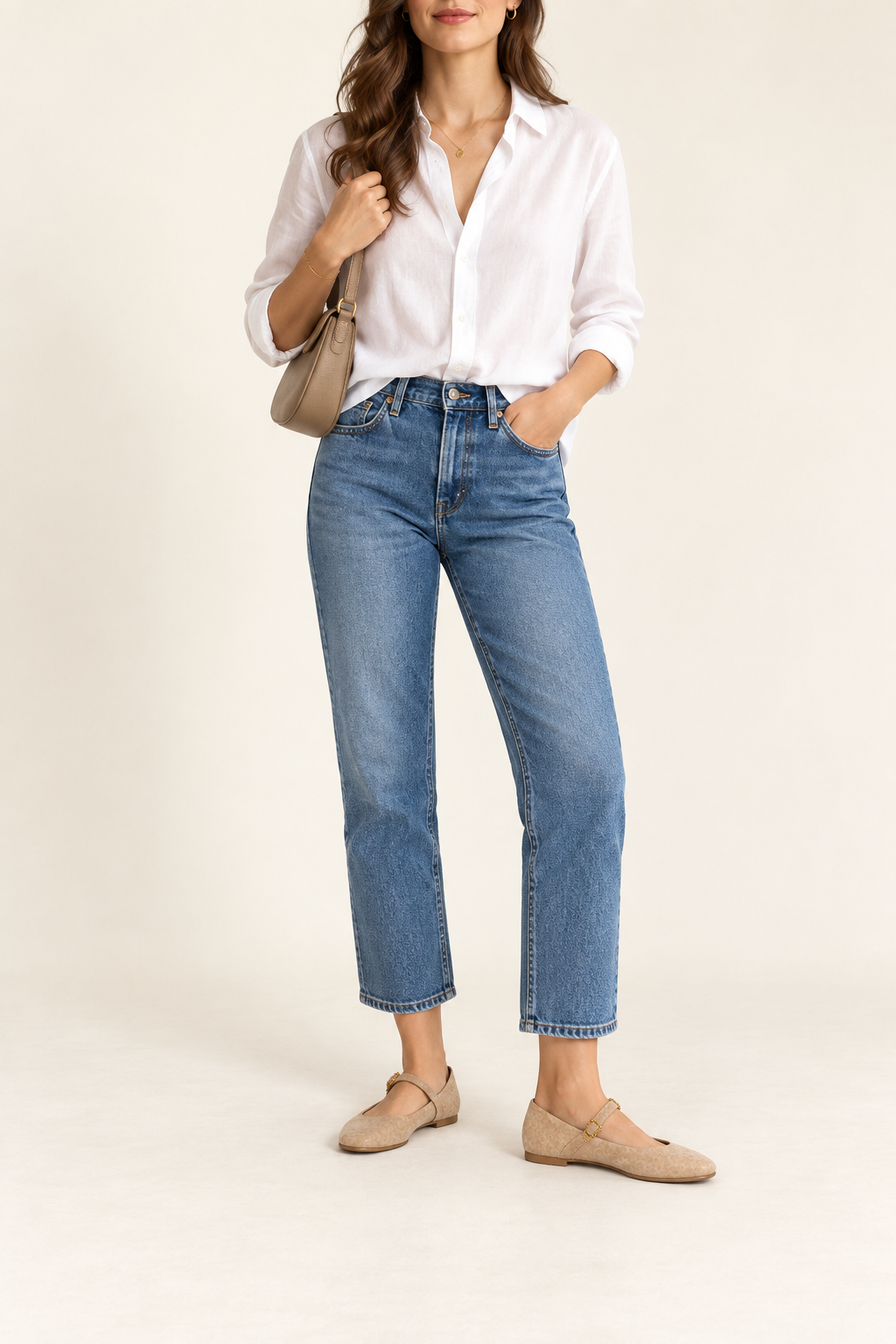 Ballerines Amina — inspiration de tenue harmonisée