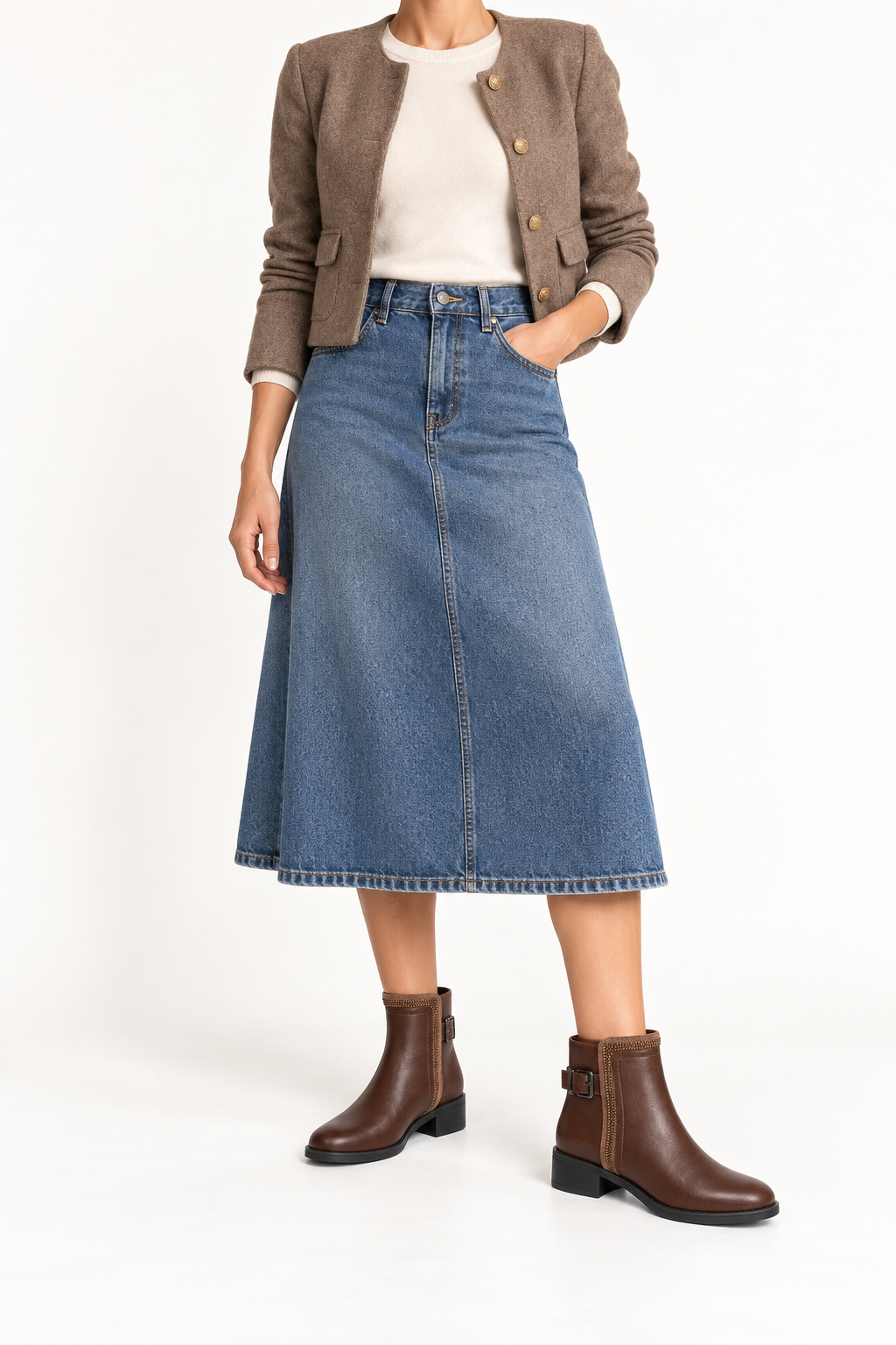 Bottines Thaïs — inspiration de tenue harmonisée