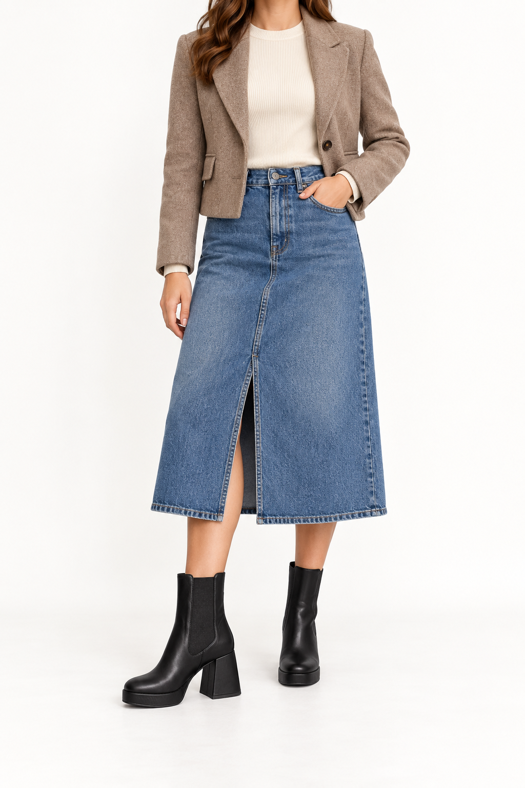 Bottines Faustine — inspiration de tenue harmonisée