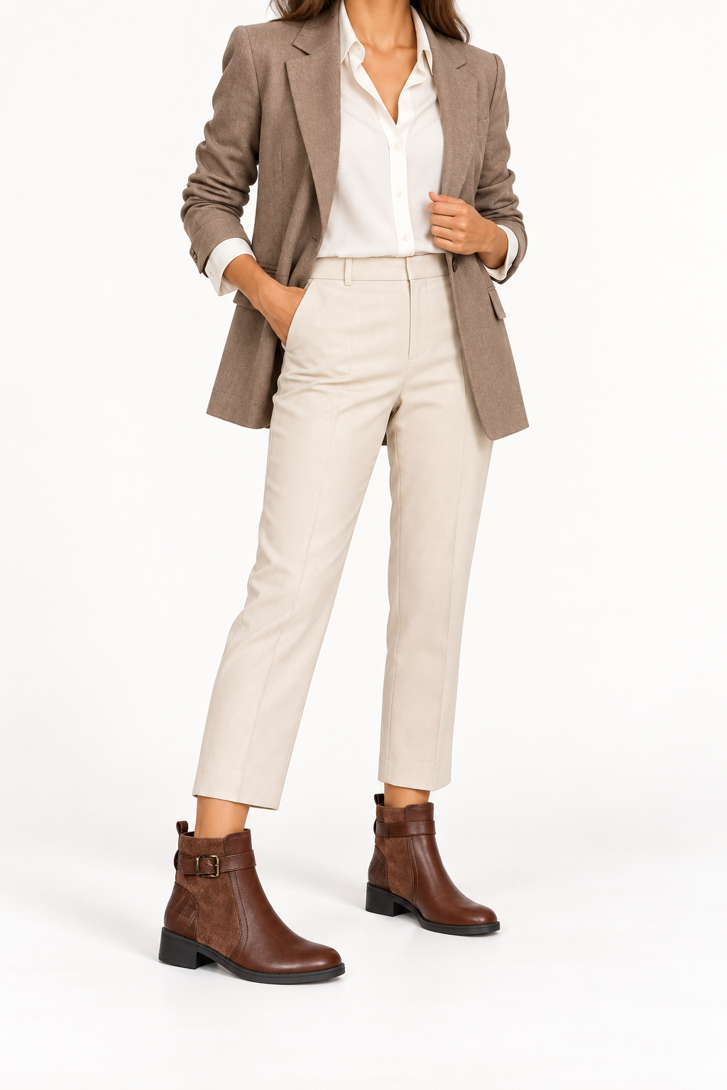 Bottines Noa — inspiration de tenue harmonisée