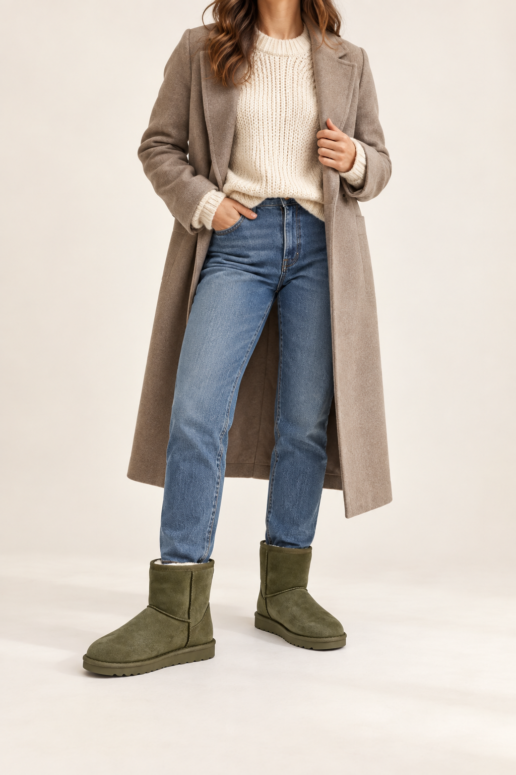 Bottines fourrées Alma — inspiration de tenue harmonisée