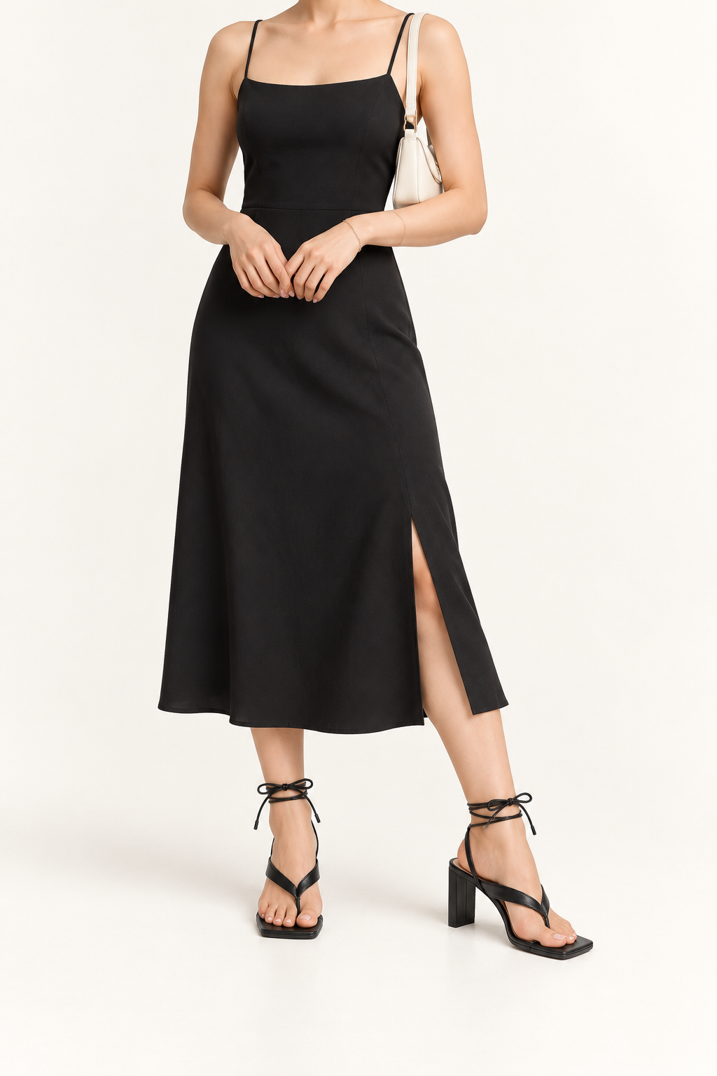 Sandales à lacets Ysé — inspiration de tenue harmonisée