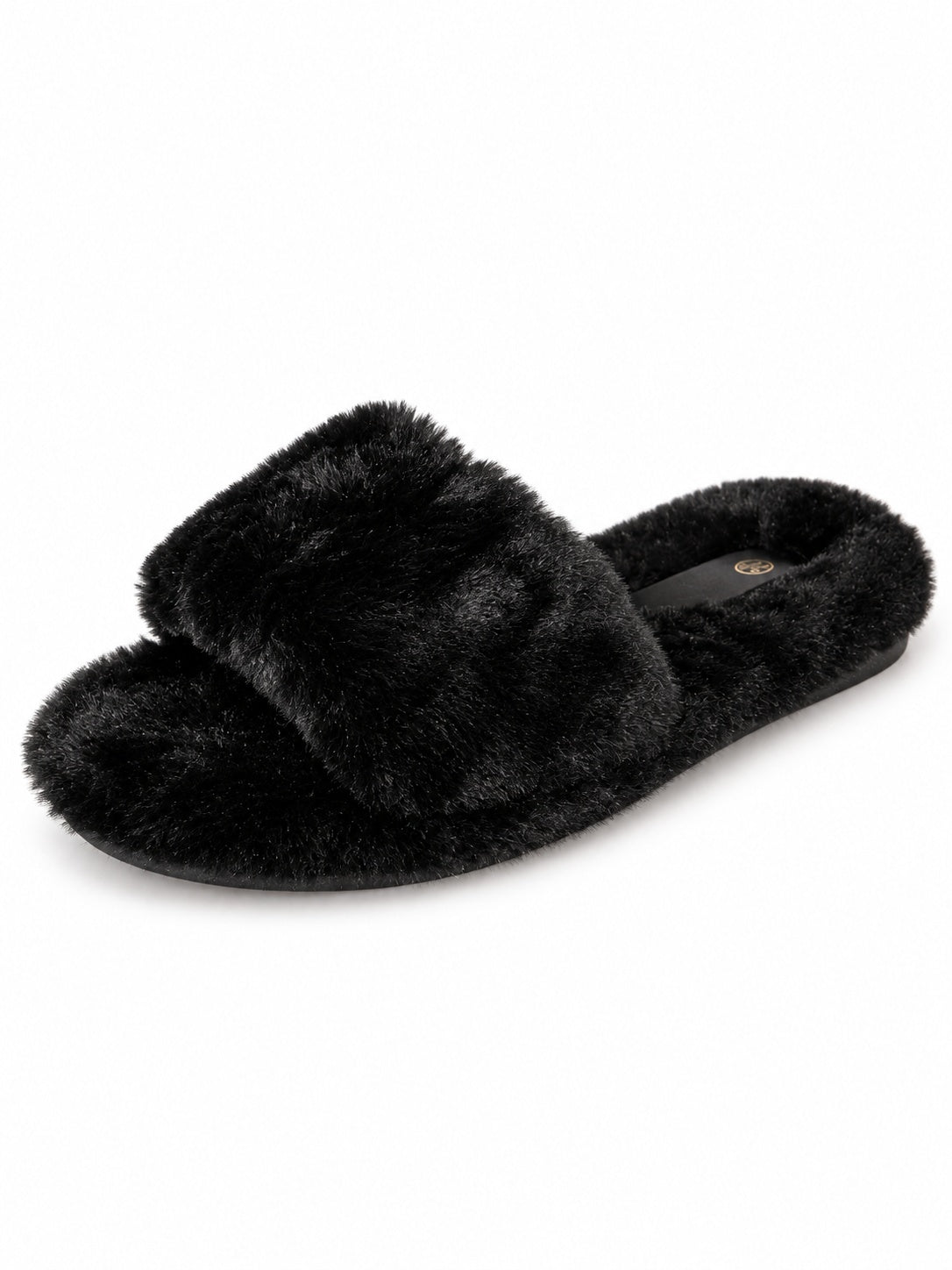 Vaynis — Mules fourrées Norah Noir, vue produit